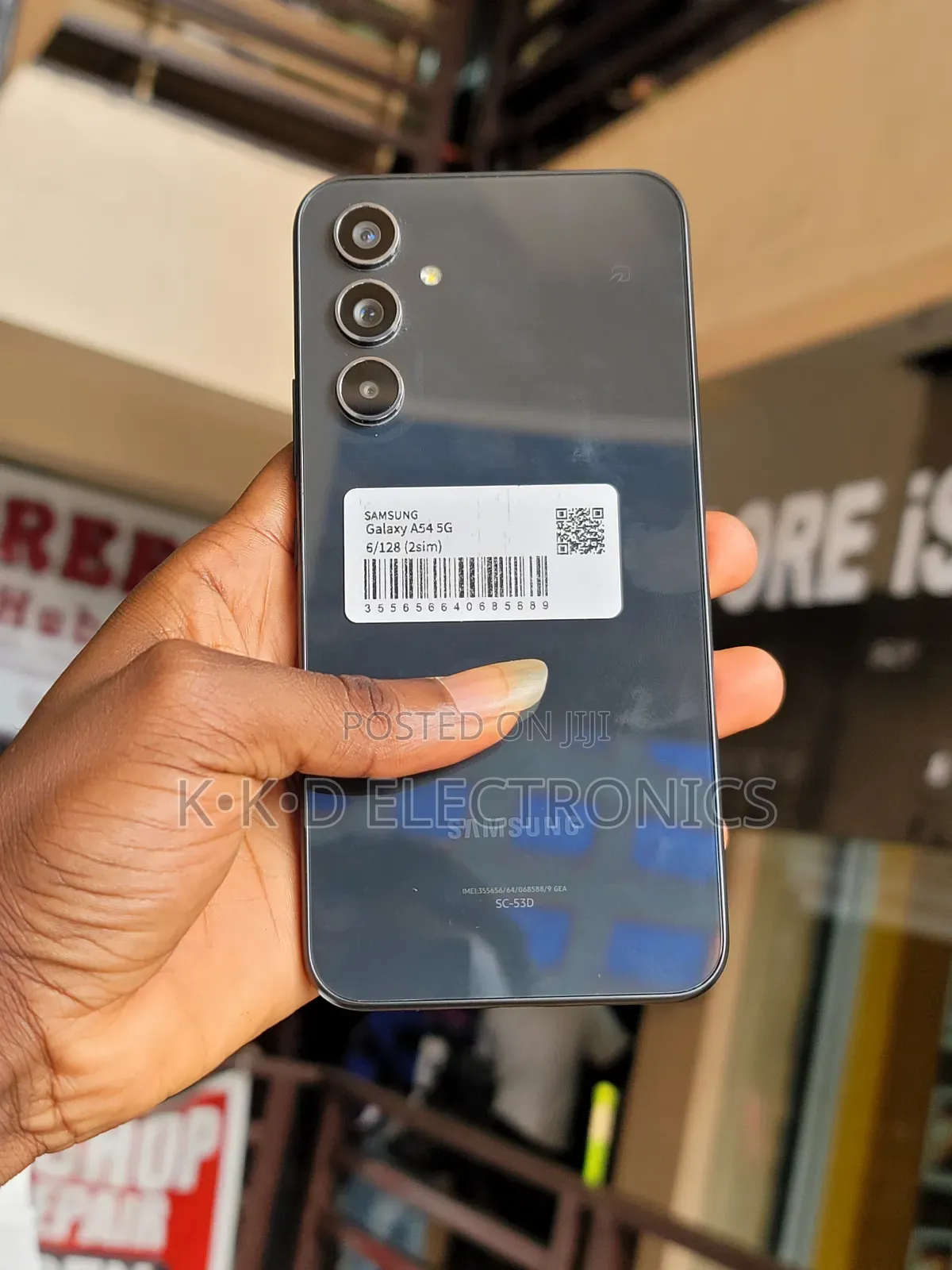 New Samsung Galaxy A54 5G 128 GB Black