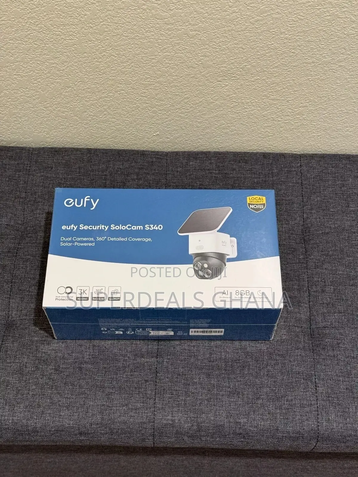 Eufy Solocam S340 Solar Wireless Security Camera