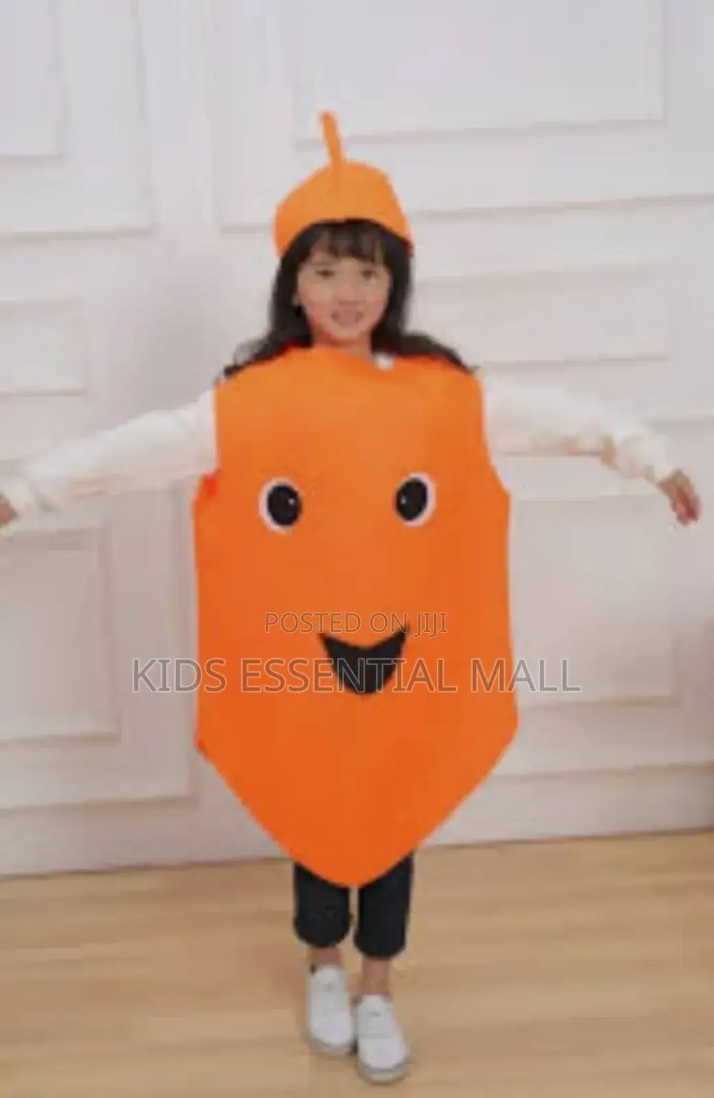 Carrot Vegetable Costume for Childr