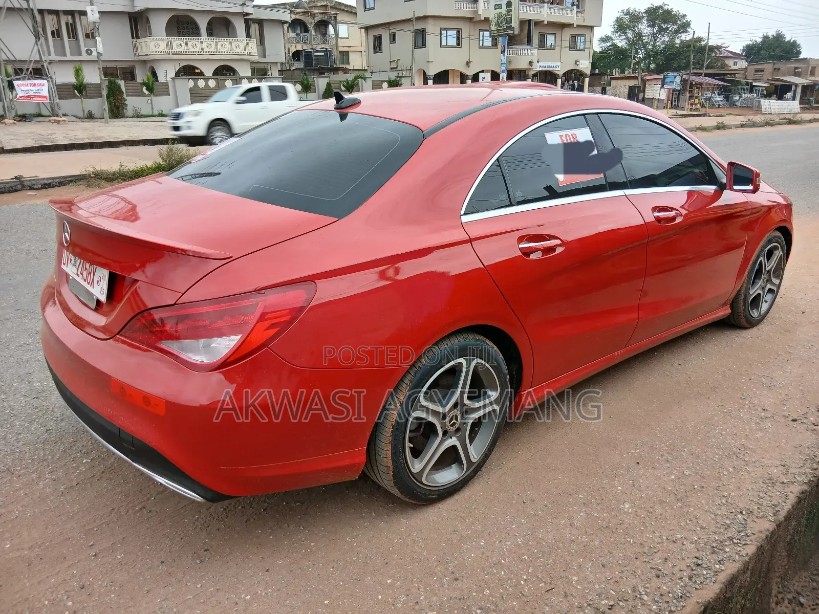 Mercedes-Benz C250 2018 Red
