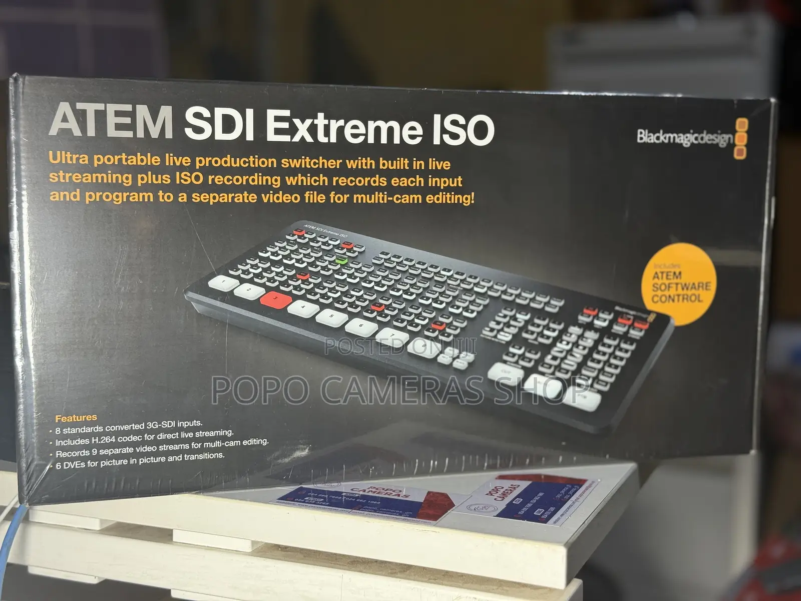 Atem Extreme Iso Sdi Video Switcher( 8 Channels Sdi)