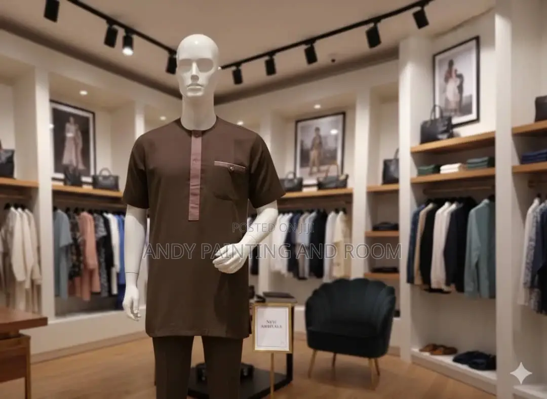 Men Top and Down Kaftan