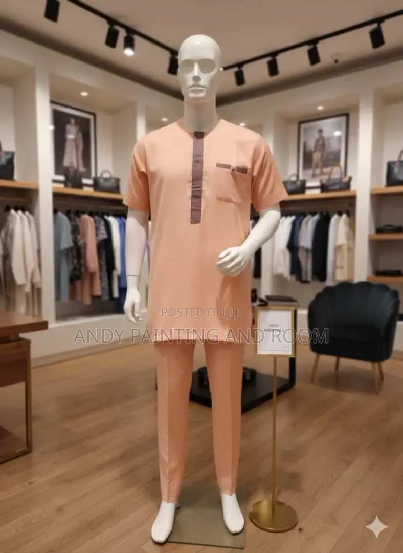 Men Top and Down Kaftan