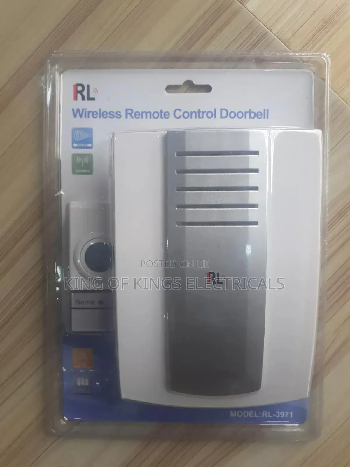 Wireless Remote Control Doorbell – Easy Installation Clear Sound