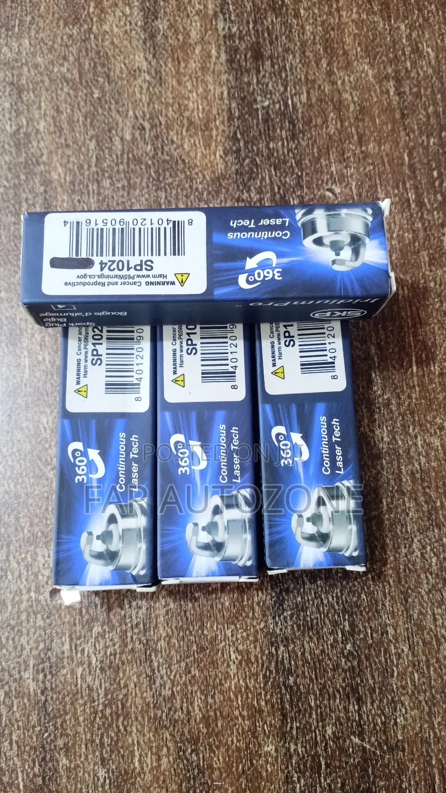 10578. Original SKP Iridium Spark Plugs From the Usa. Sp1024