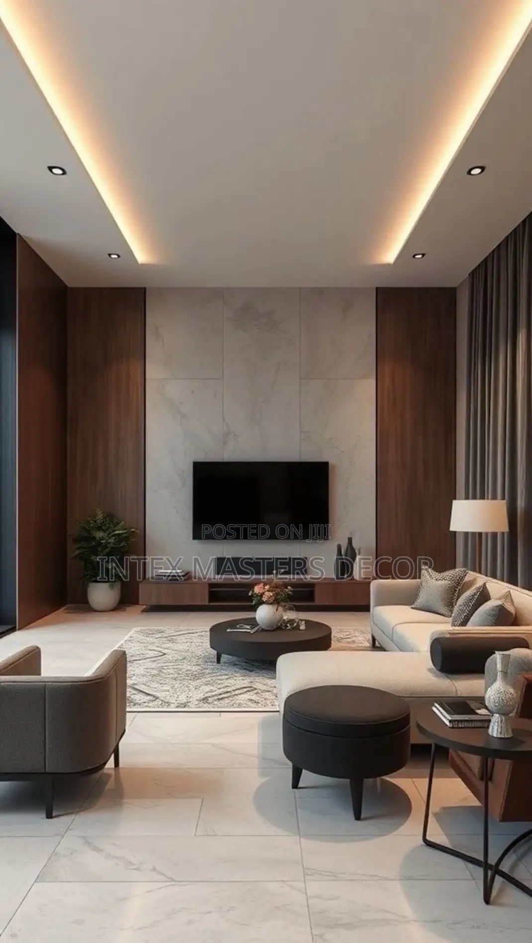 Brown Tv Unit