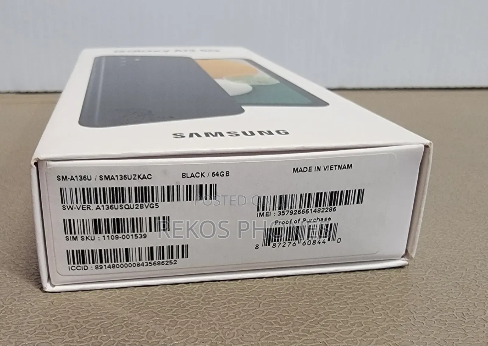 New Samsung Galaxy A13 5G 64 GB Black