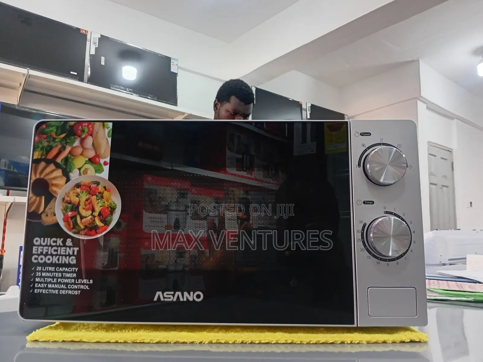 Effective Defrost 20 Litres Capacity Microwave Oven