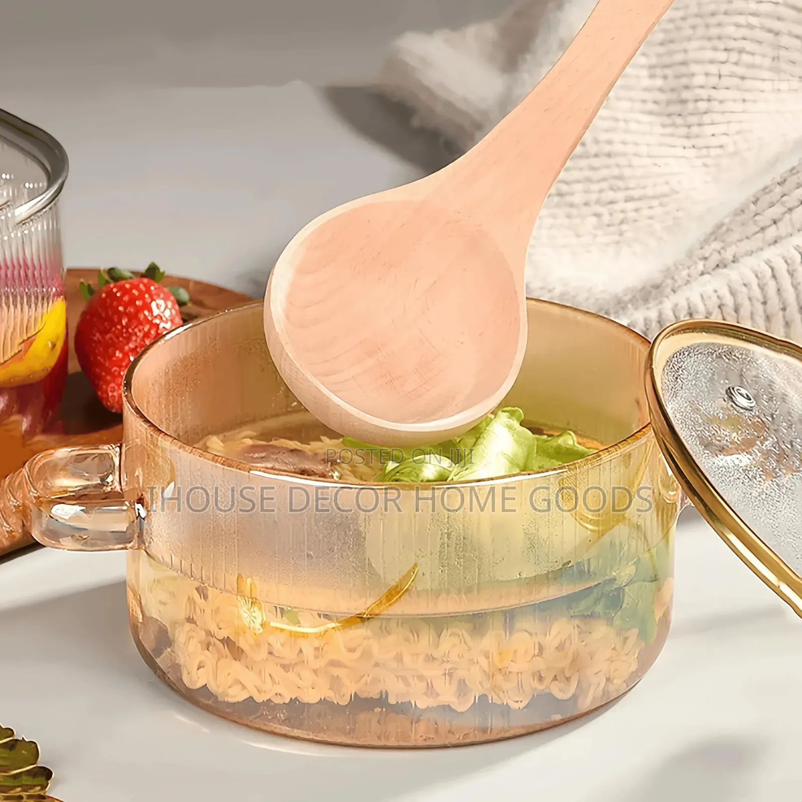 High Bororsilicate Glass Pot