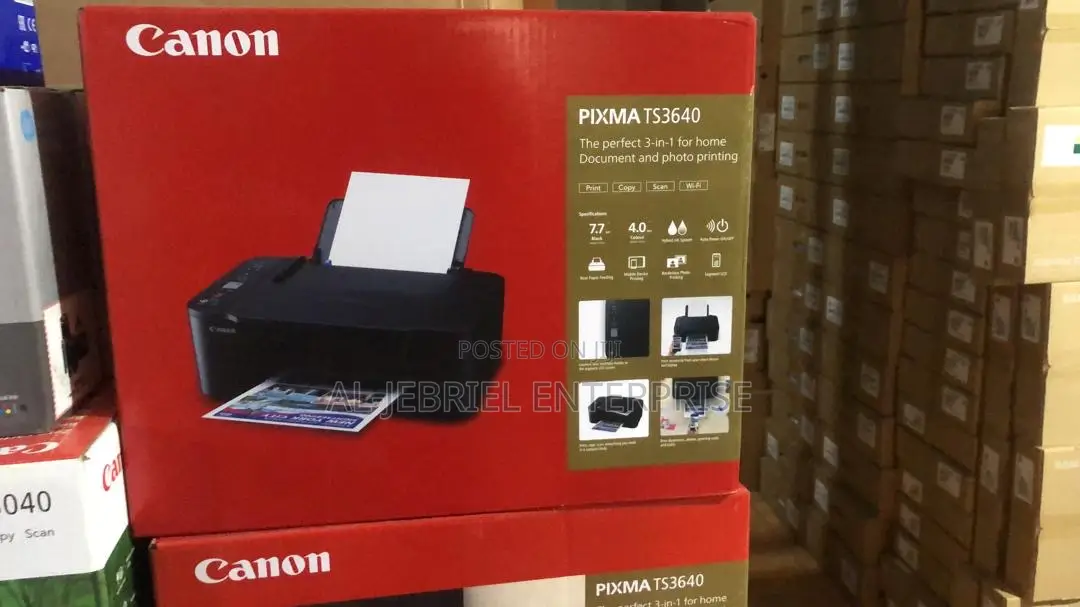 Canon Pixma 3640 Wifi Printer
