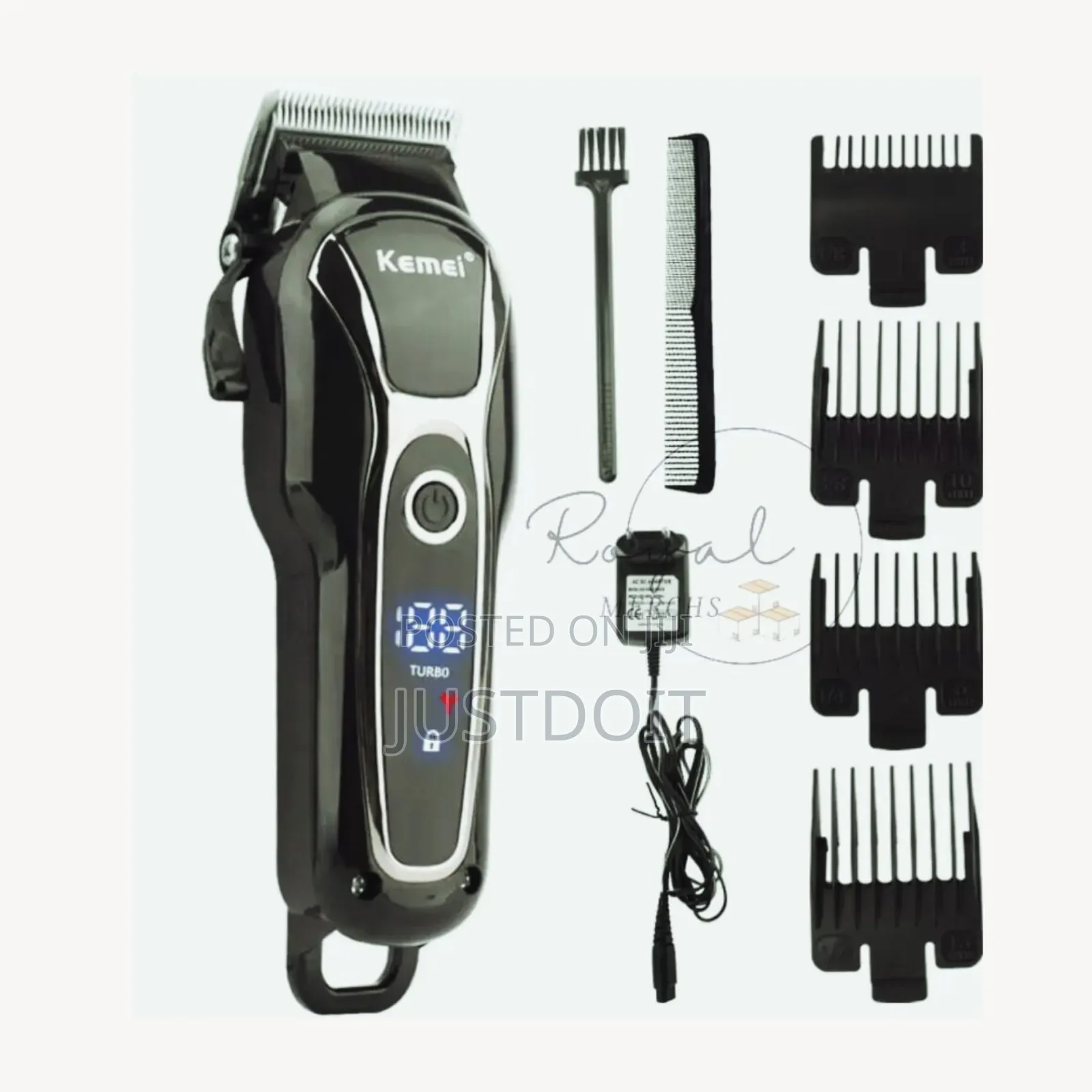 Kemei 1995 Rechargeable Professional Hair Clipper.