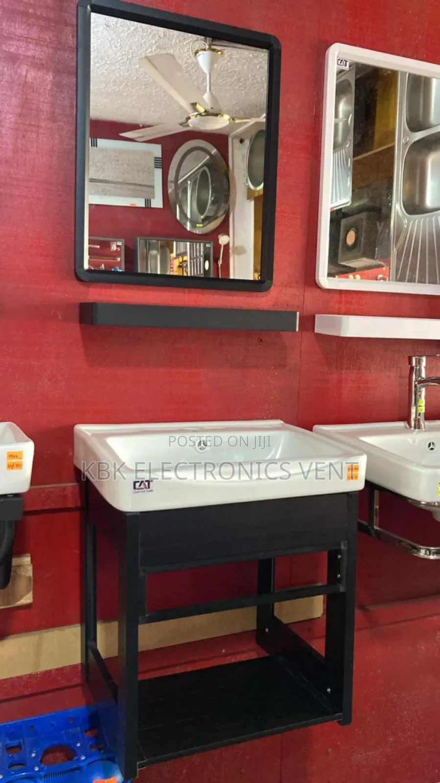 Hand Wash Basin With Mirror