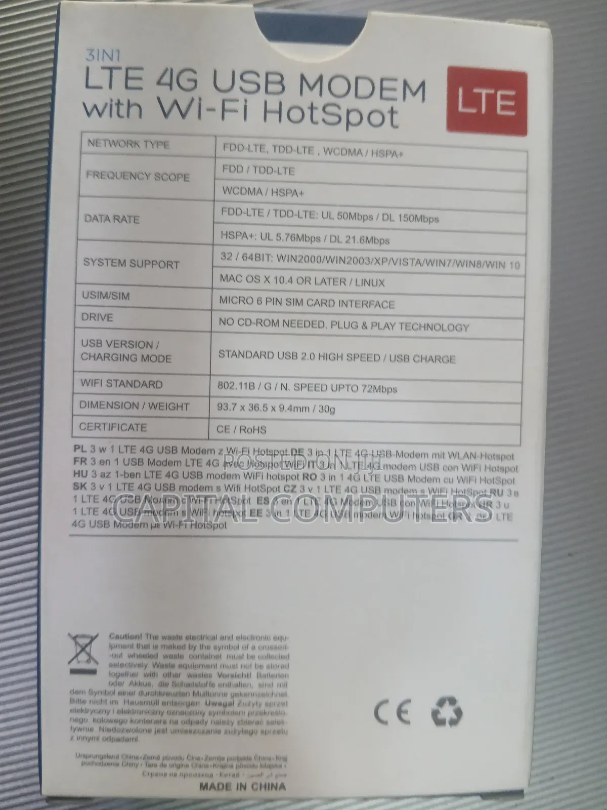 Lte 4g Usb Modem