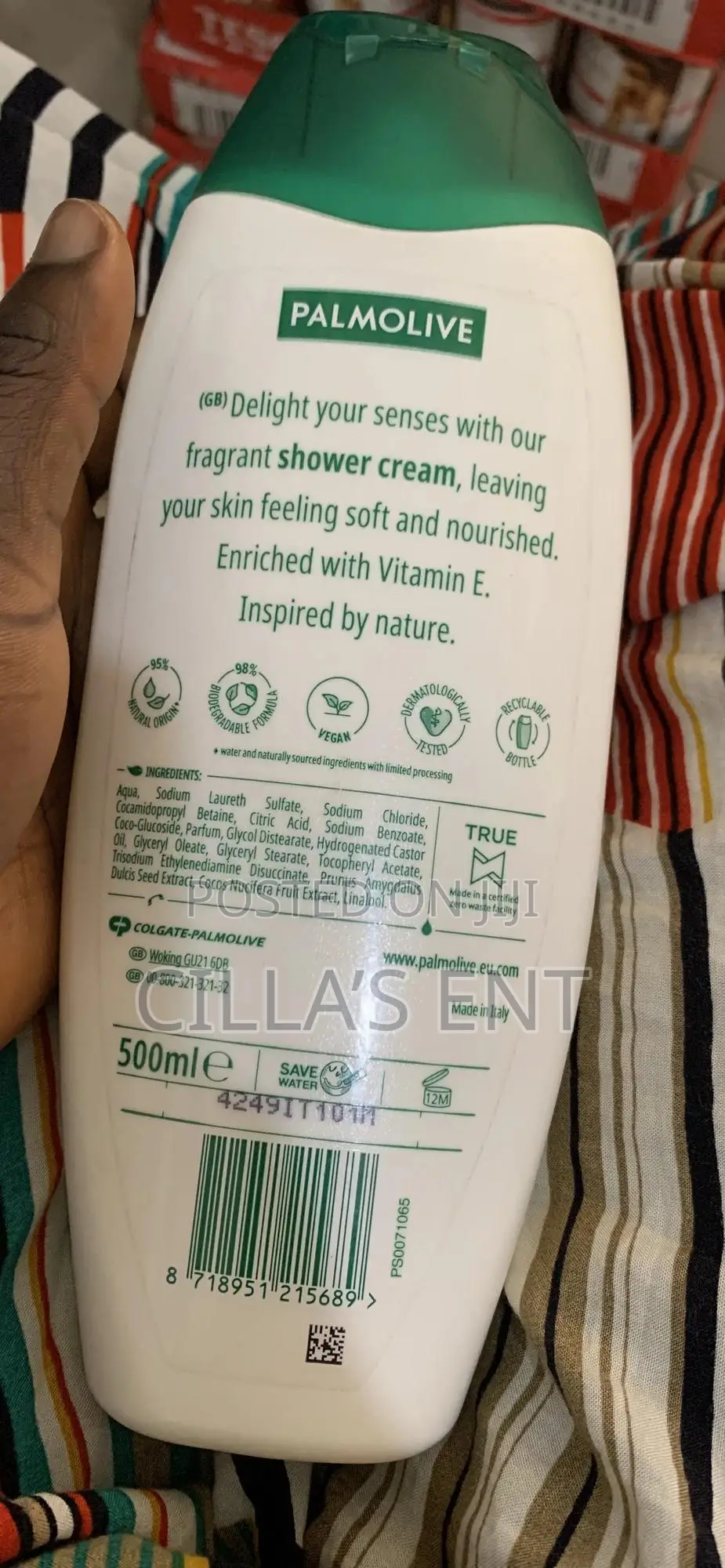Palmolive Natural Shower Gel
