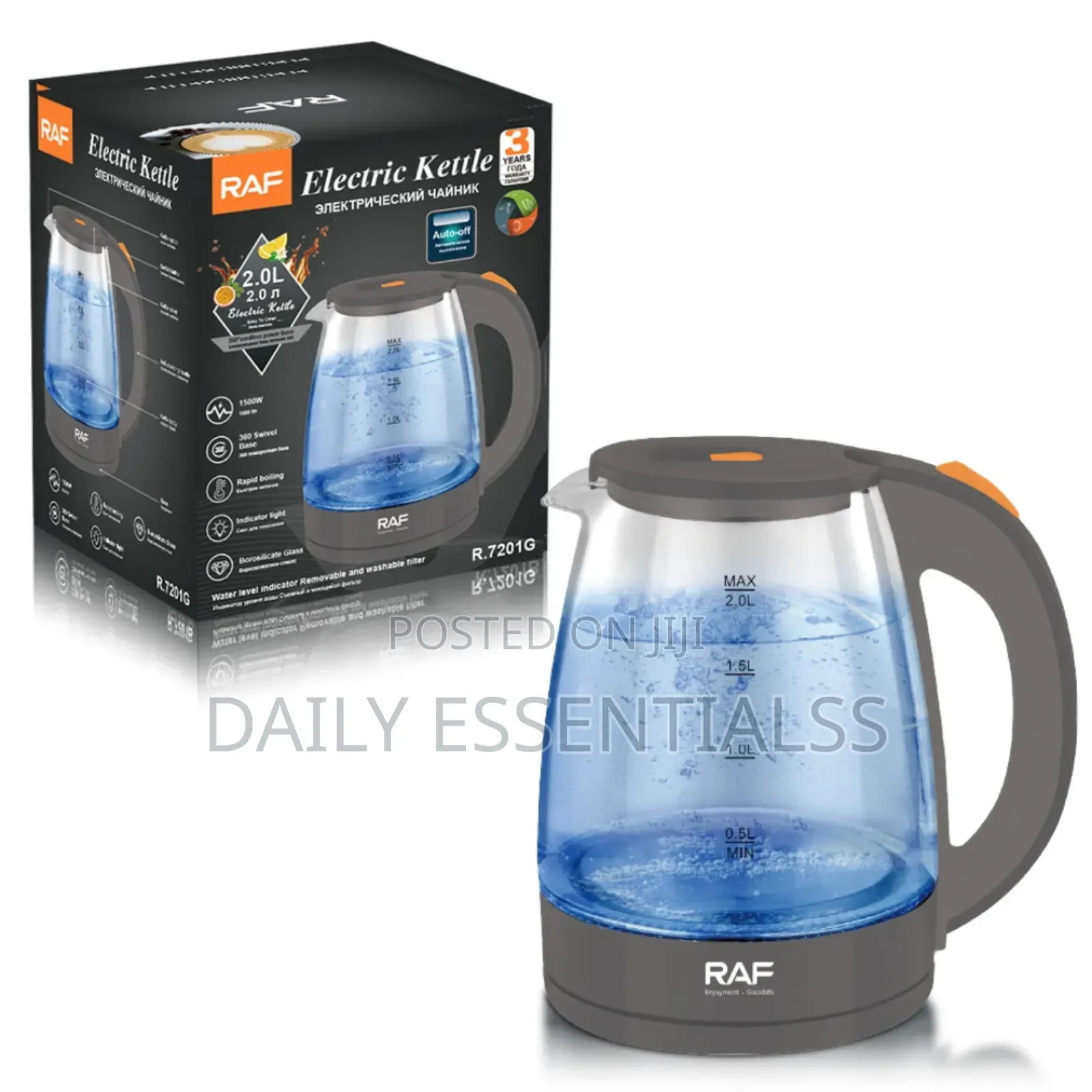 Stay Warm With Raf 2.0l Kettle