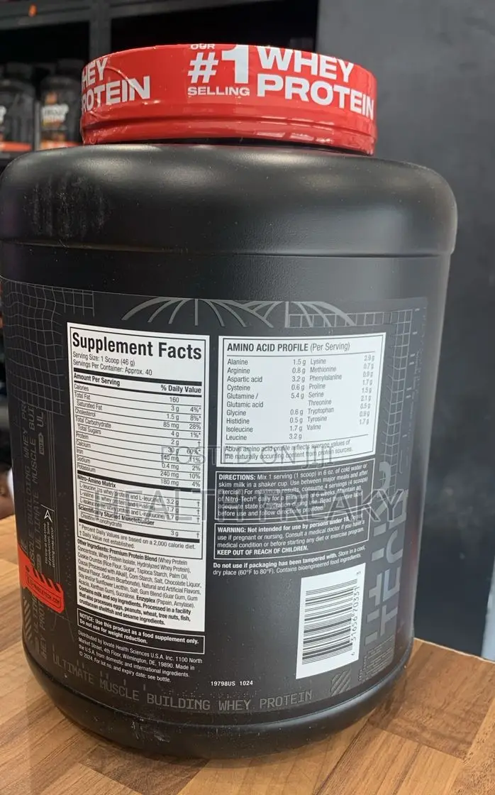 Protein Muscletech Protein Isolate Muscle Builder 4lb