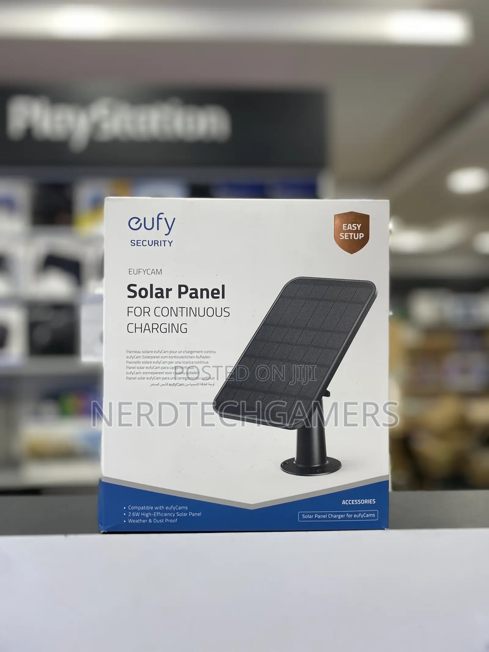 Eufy Security Certified Eufycam Solar Panel,