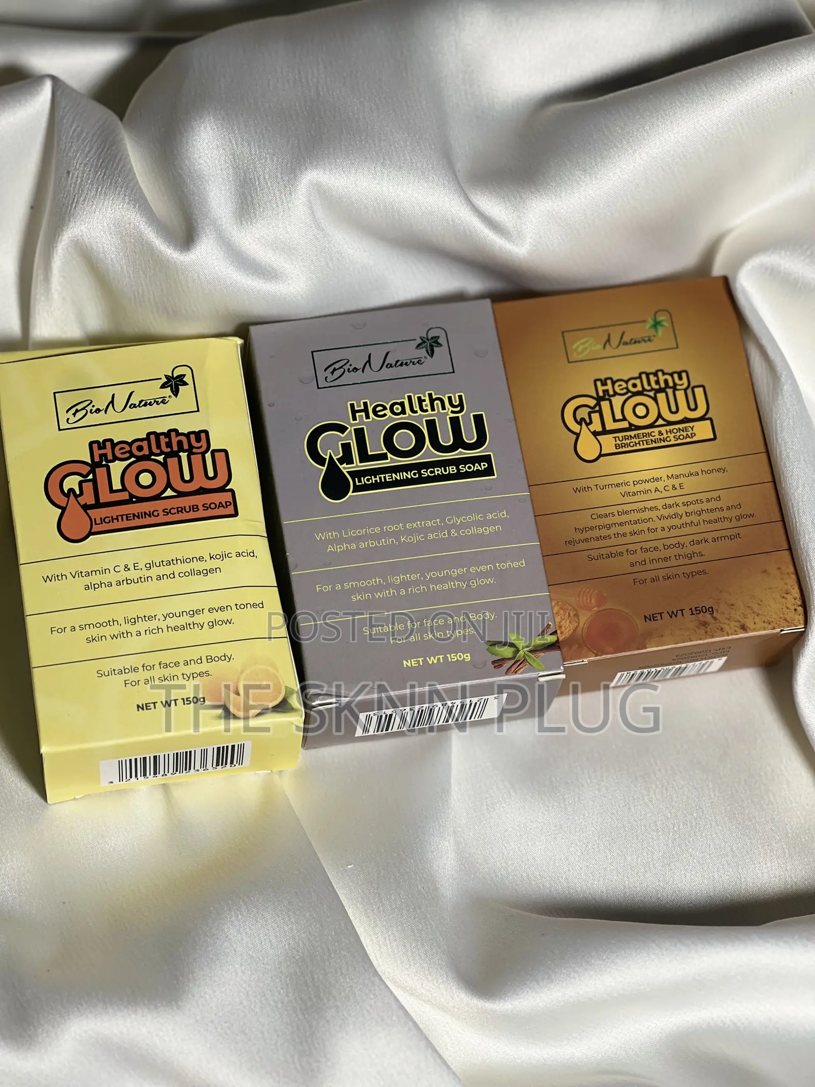 Bio Nature Healthy Glow Lightening Soap