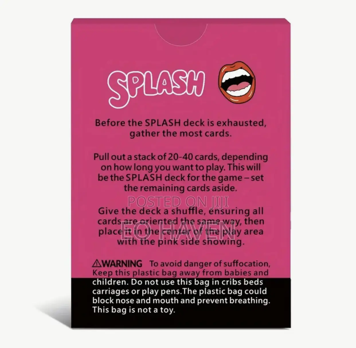Splash Card Game