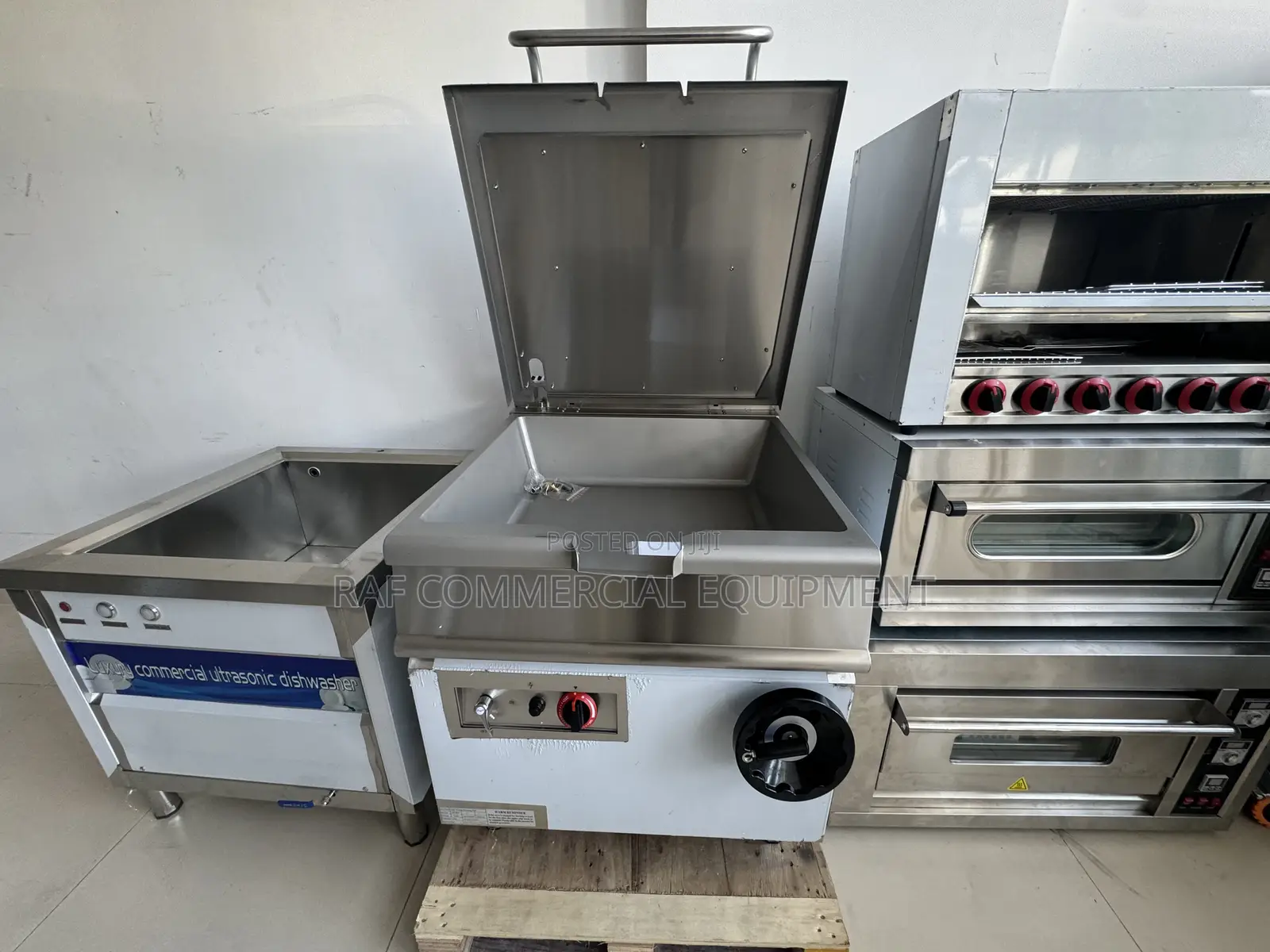 Commercial Gas Tilting Braising/Bratt Pan