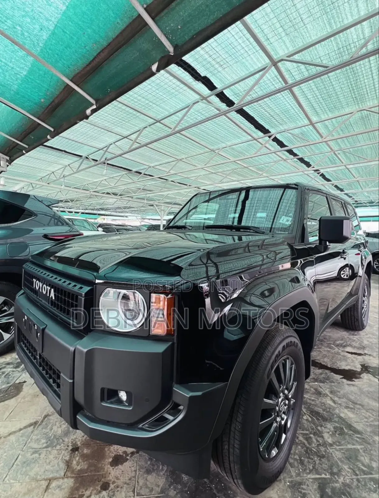 New Toyota Land Cruiser Prado 2025 Black