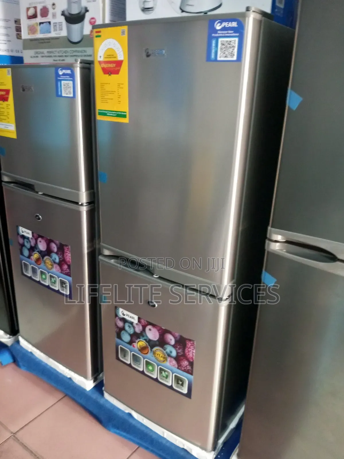 125 L Pearl Refrigerator Bottom Freezer