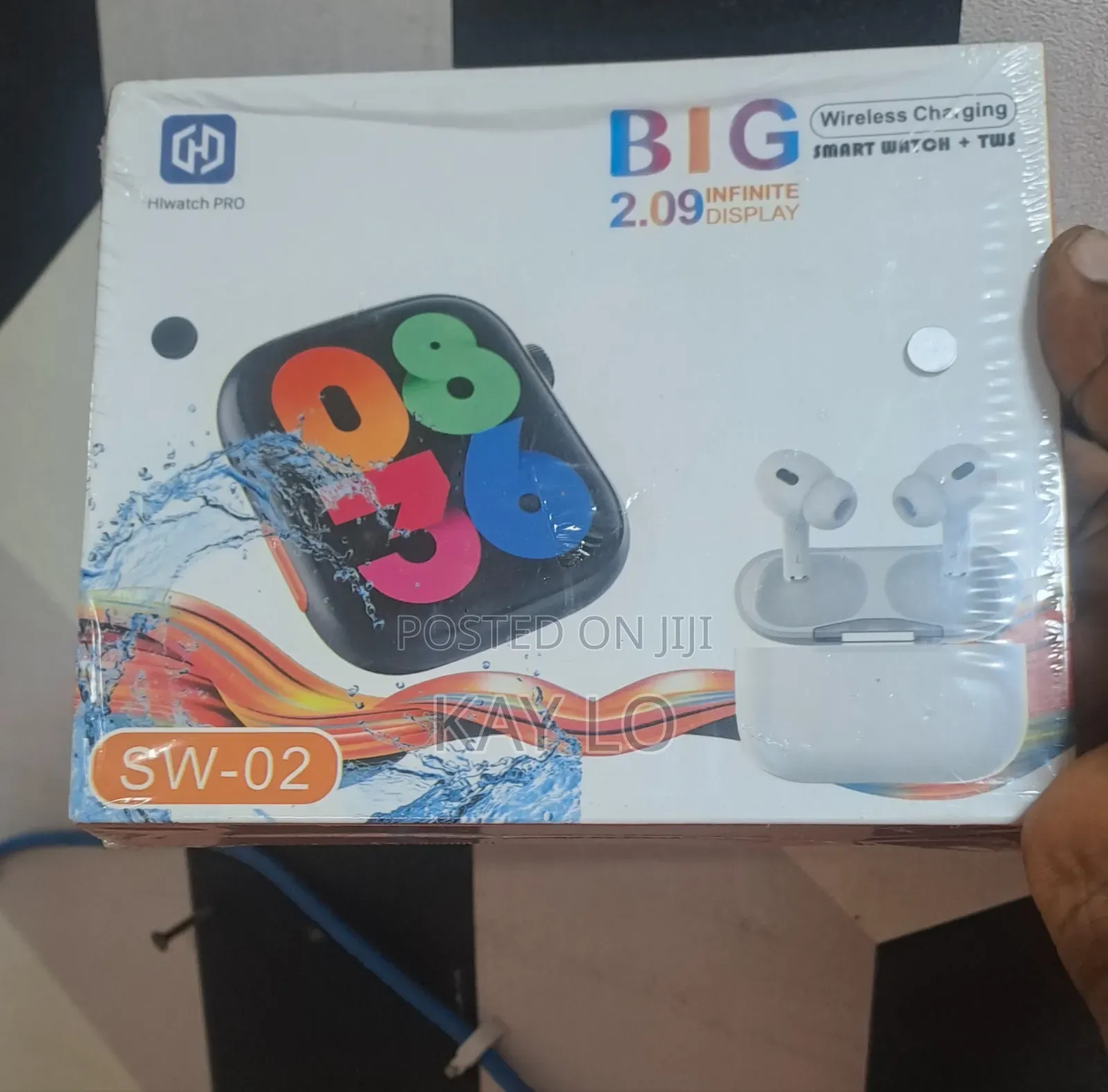 Sw02 Smart Watch With Free Earpod
