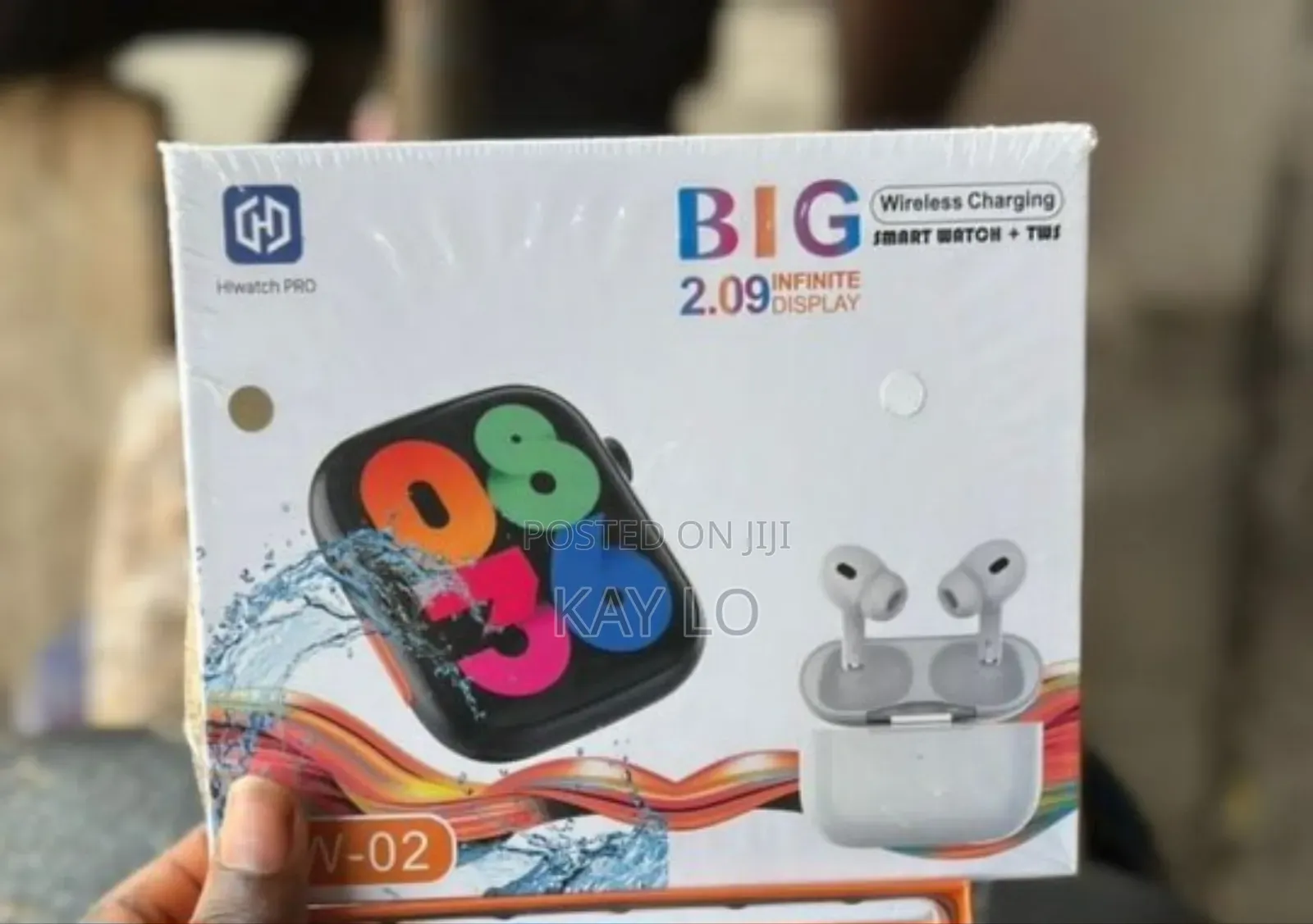 Sw02 Smart Watch With Free Earpod