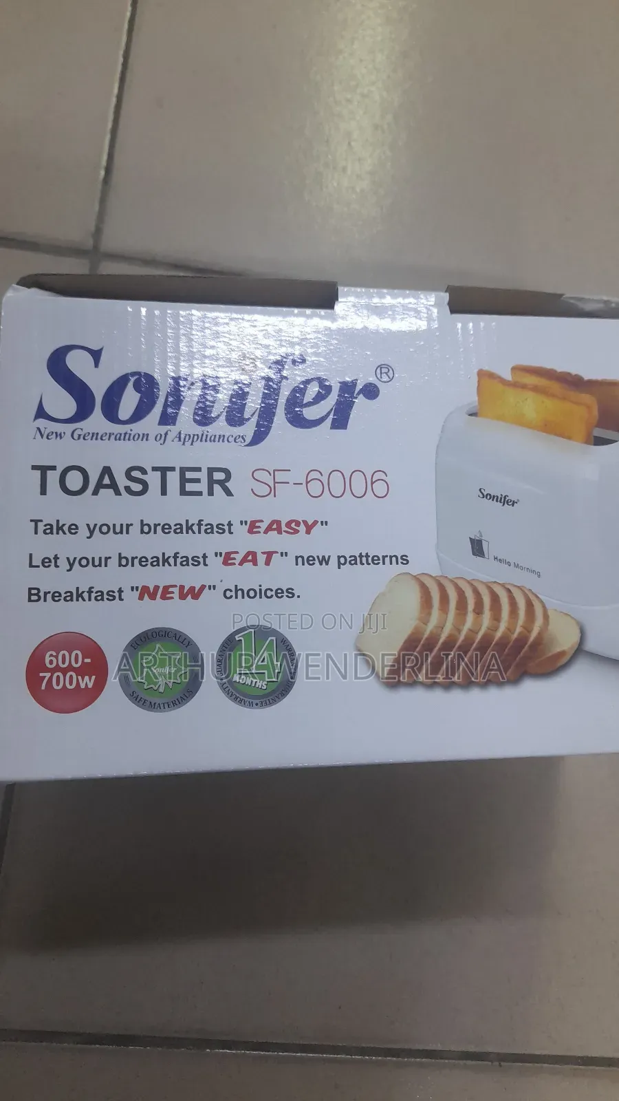 Sonifer Toaster