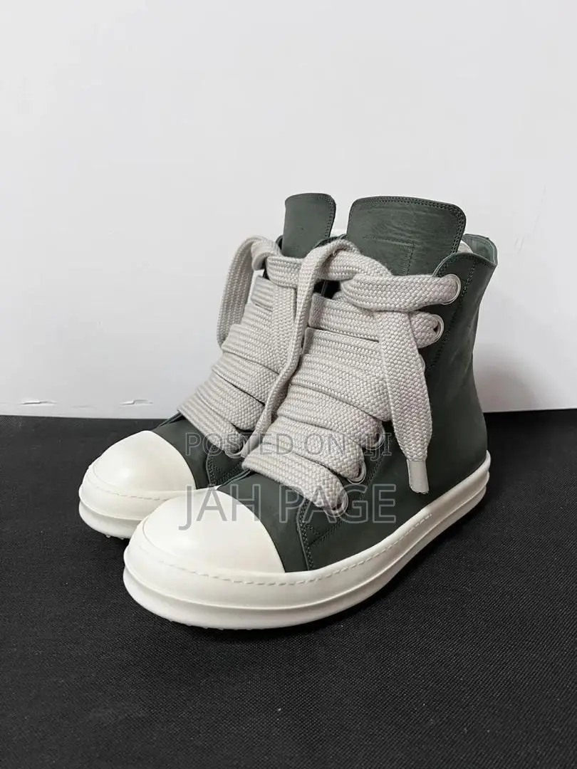 Rick Owen Jumbo Lace Hightop