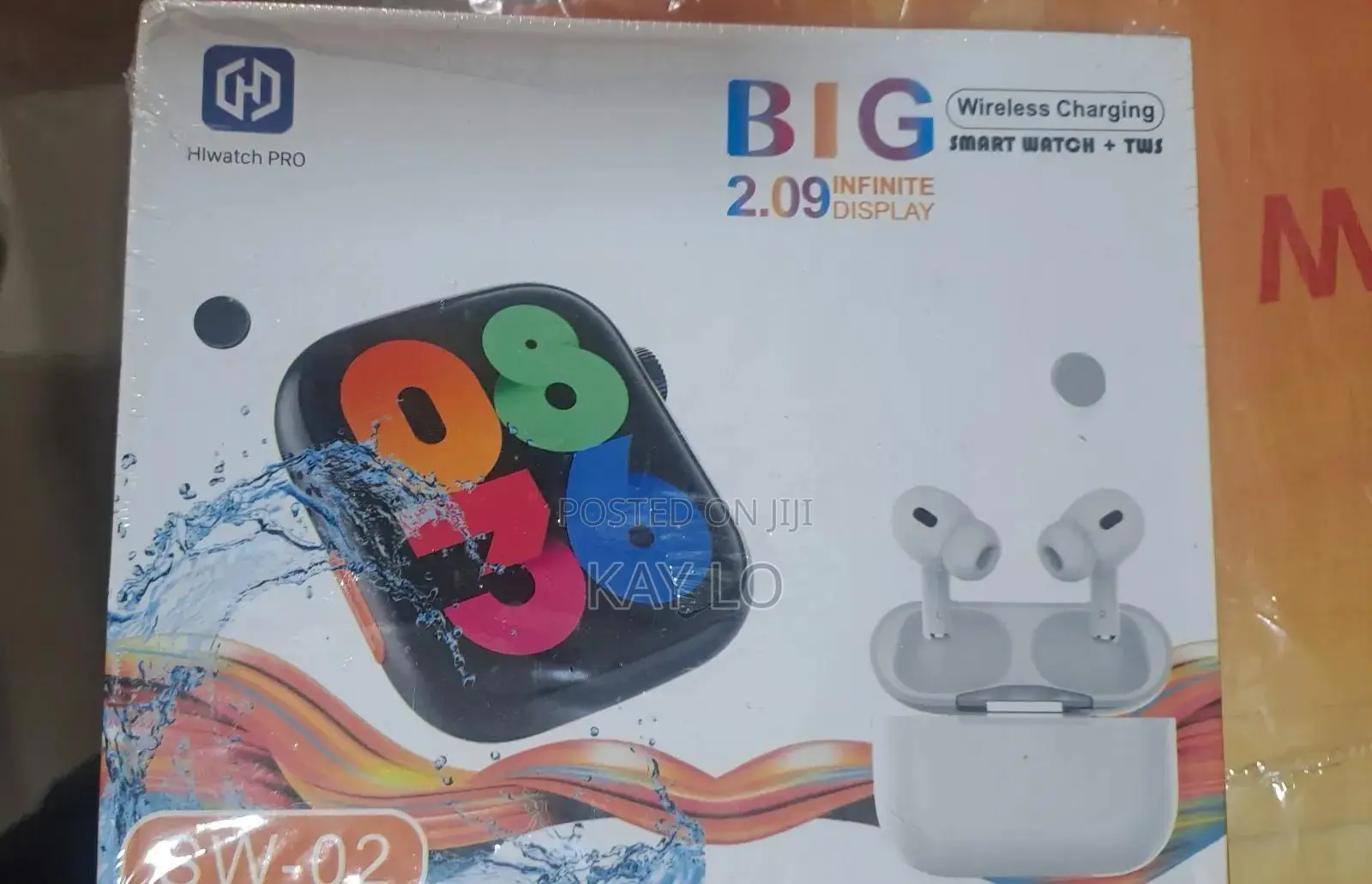 Sw02 Smart Watch With Free Earpod
