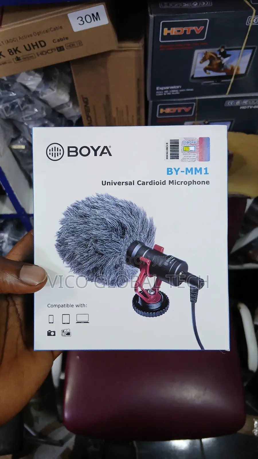 Boya By-mm1 Universal Cardioid Microphone
