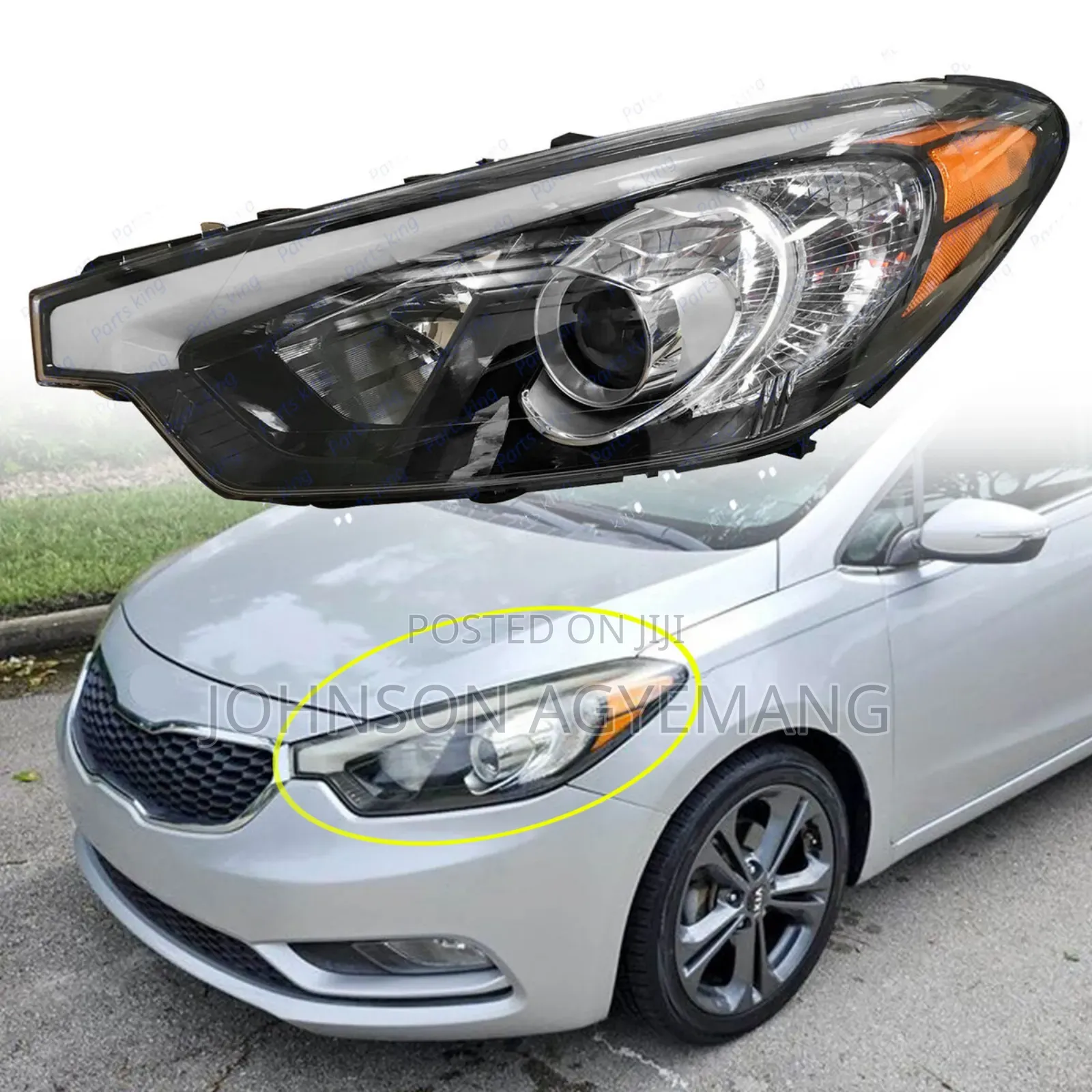 Kia Forte 2014 Headlights