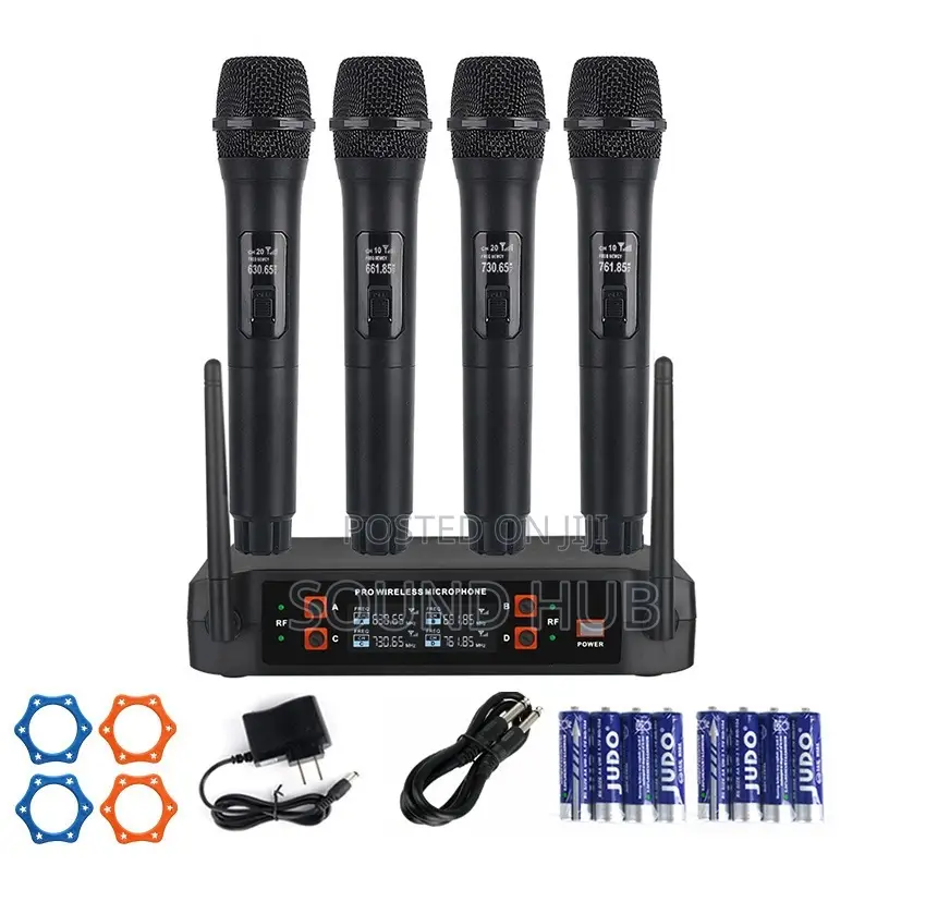 Professional 4 In 1 Microphone Wireless