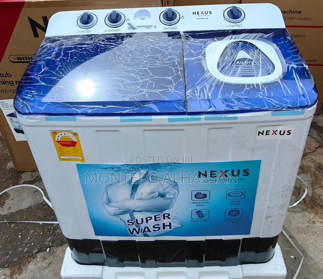 Washing Machine 12kg Semi Automatic