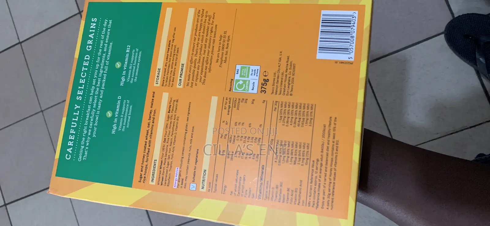 Tesco Honey Hoops