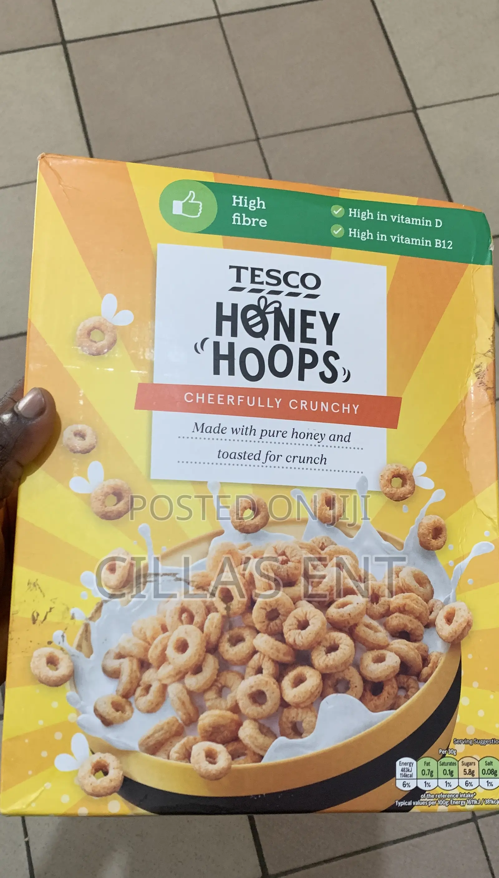 Tesco Honey Hoops