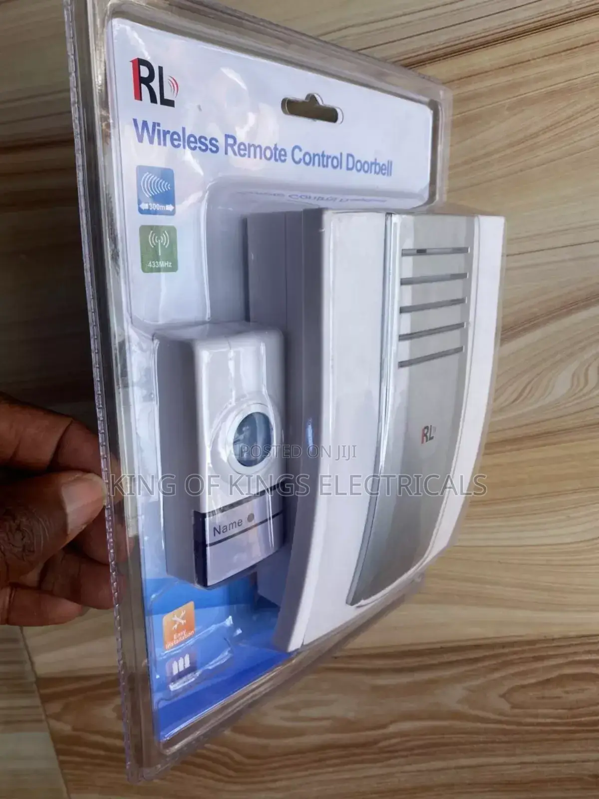 Wireless Remote Control Doorbell – Easy Installation Clear Sound