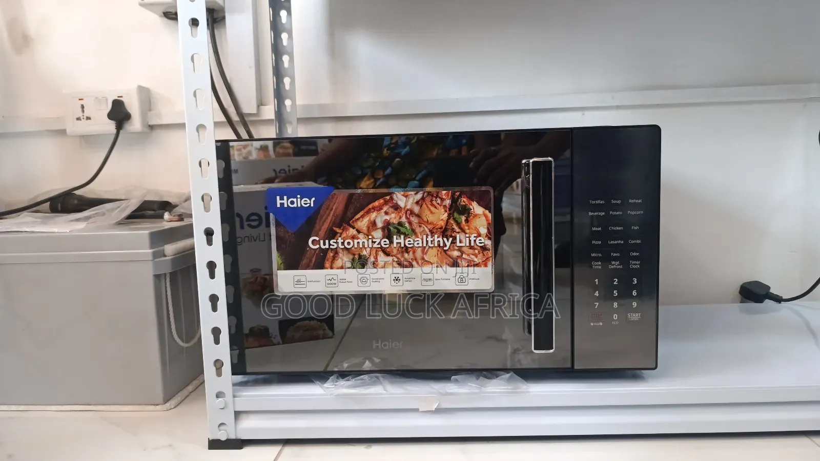 Haier 31l 1000w Digital Microwave Oven With Grill-hmw31dbg