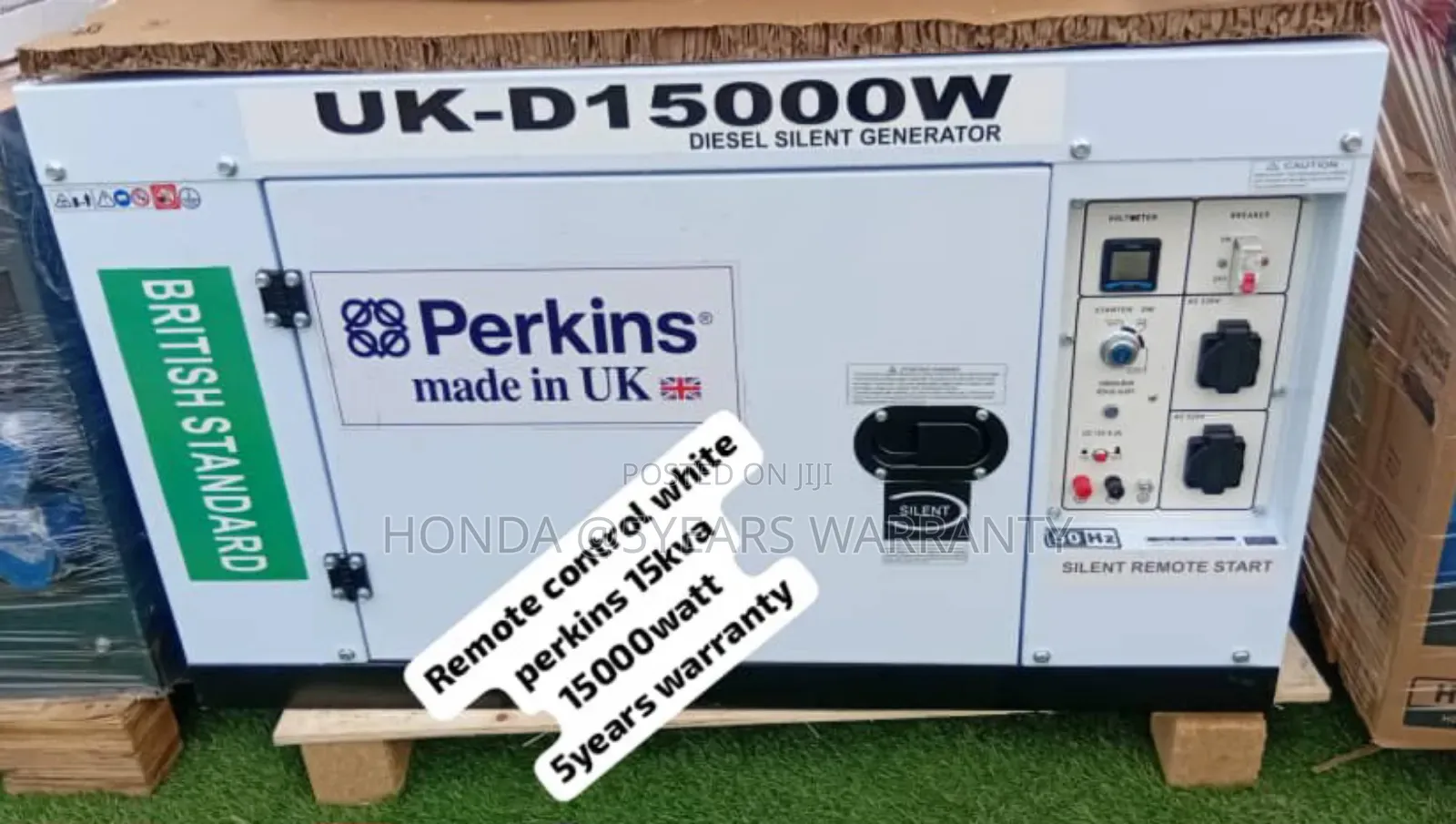 Power Pro Perkins 15kva Remote Control 15000watt Generator