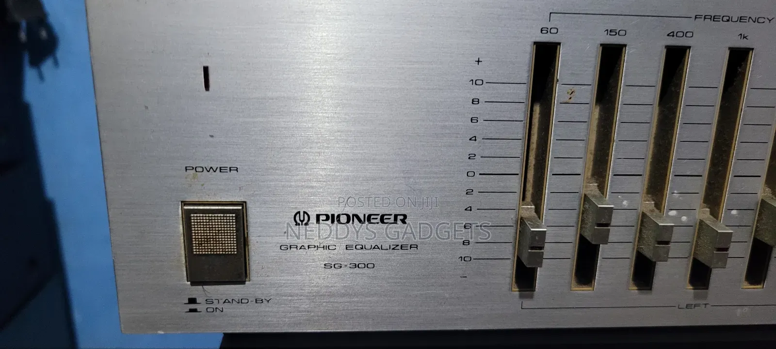 Pioneer Sg-300 Silver 7 Band Graphic Equalizer