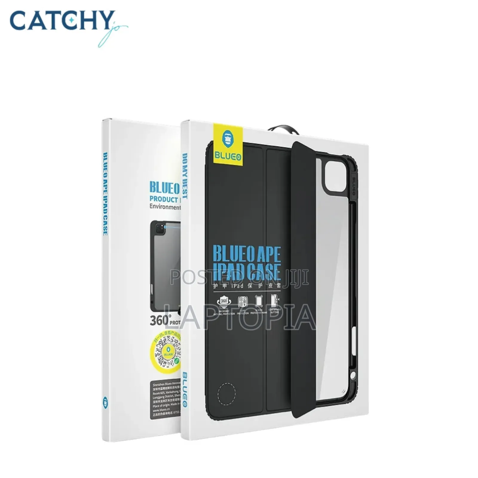 Blueo iPad Leather Case – 10.9" With Pen Slot