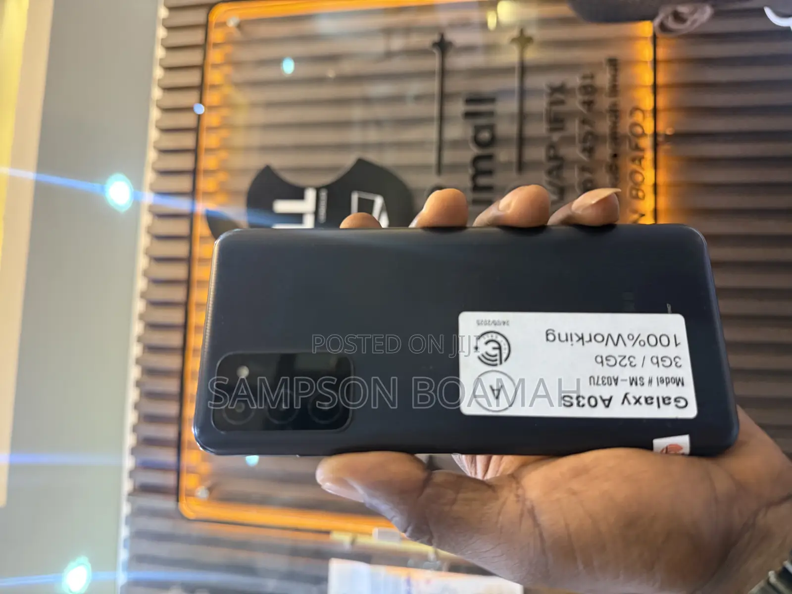 New Samsung Galaxy A03s 32 GB Black