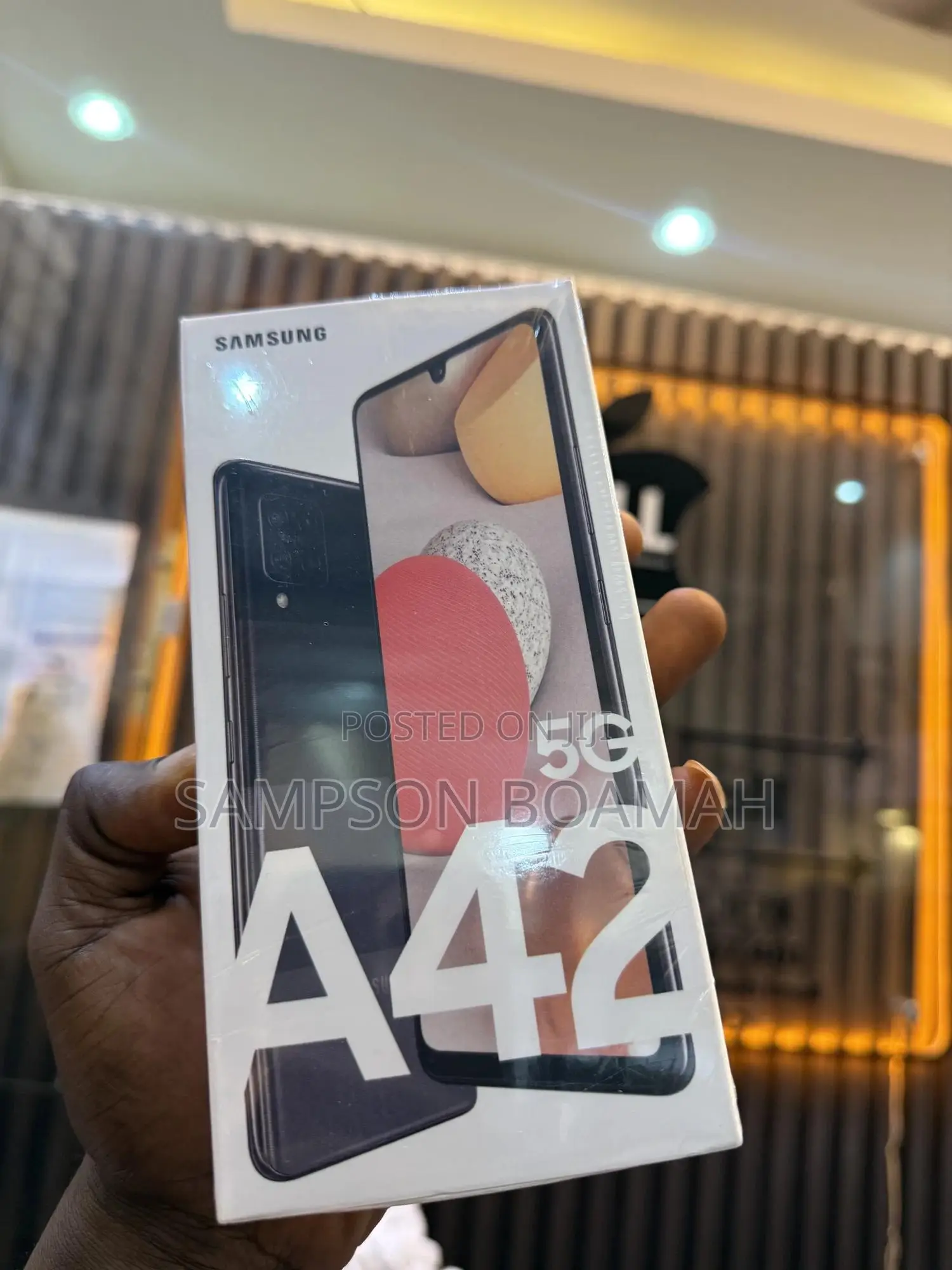 New Samsung Galaxy A42 5G 128 GB Black