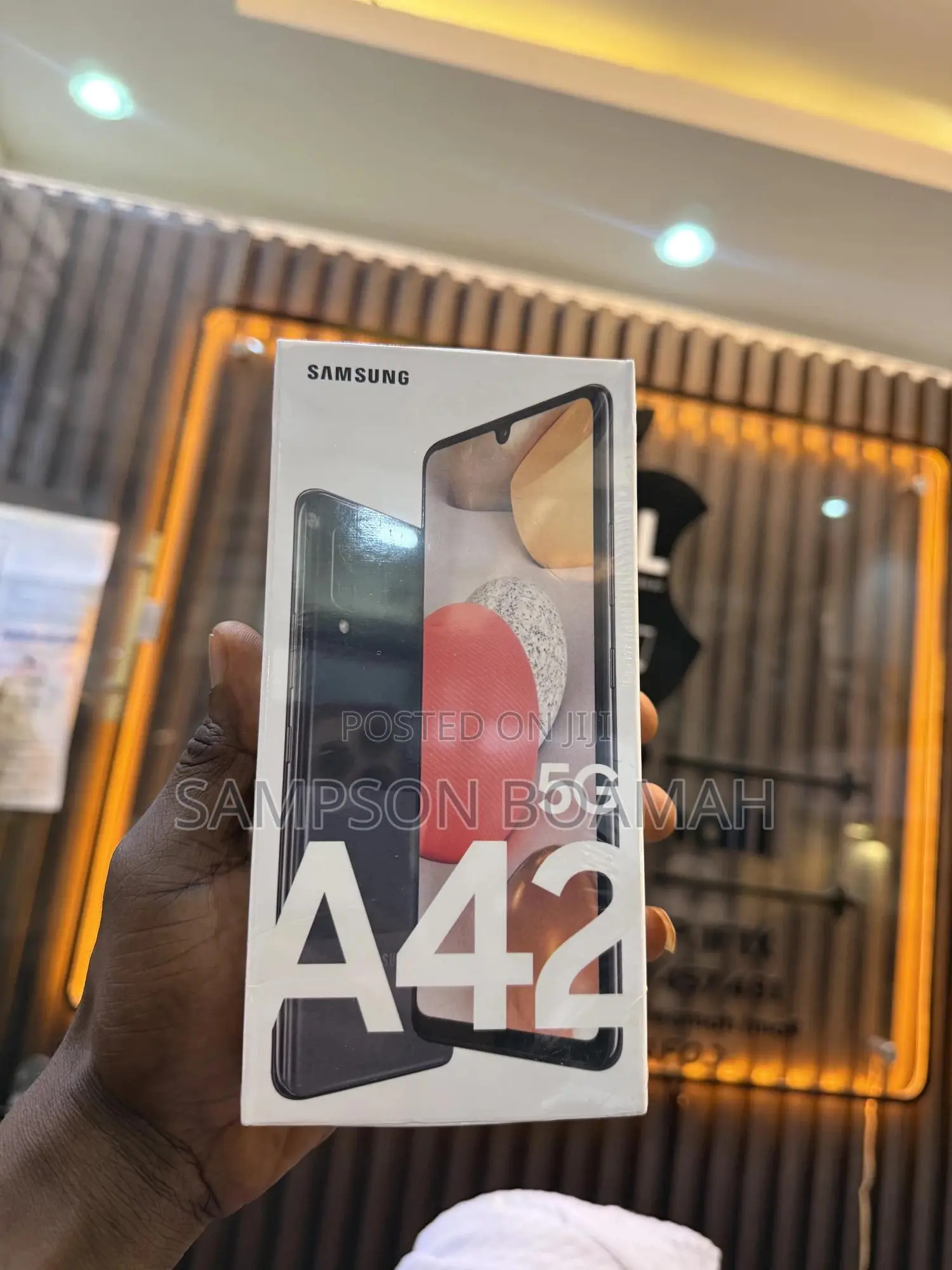 New Samsung Galaxy A42 5G 128 GB Black