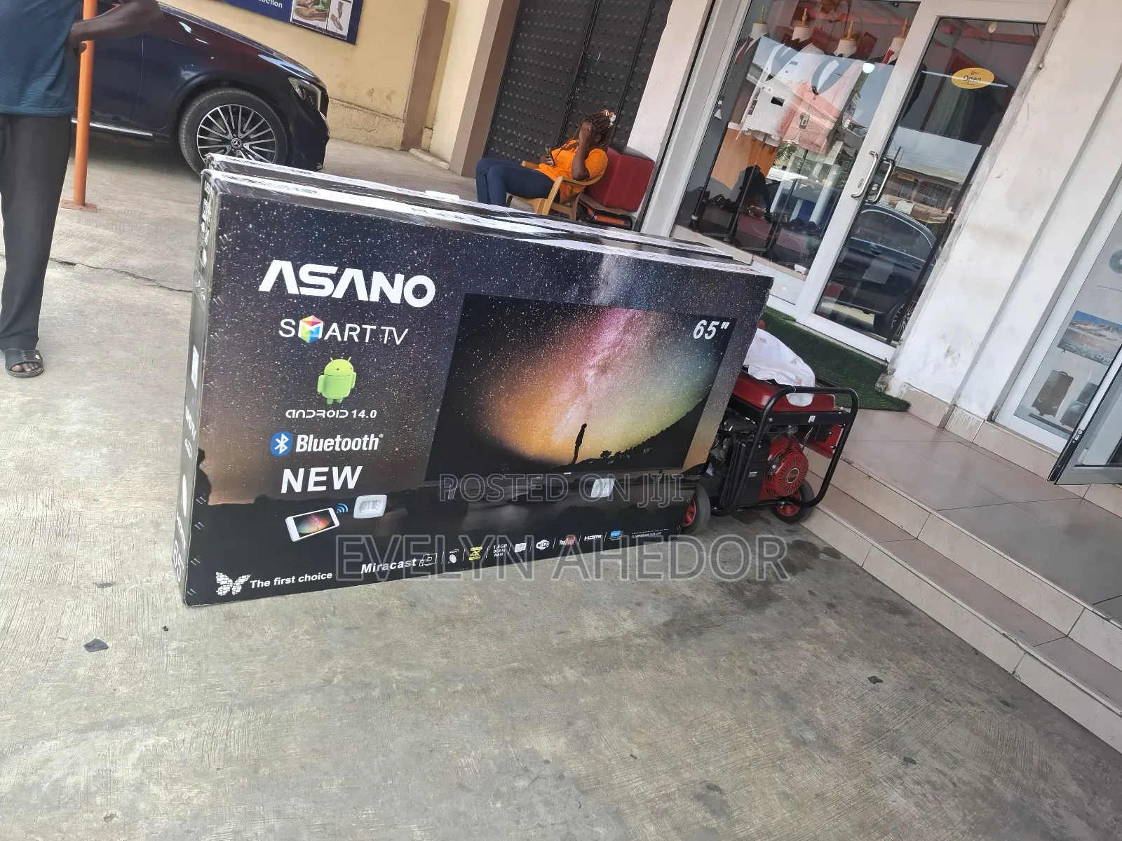 Quality Picture View of Asano 65 Inches Smart Android Tv Uhd Availa