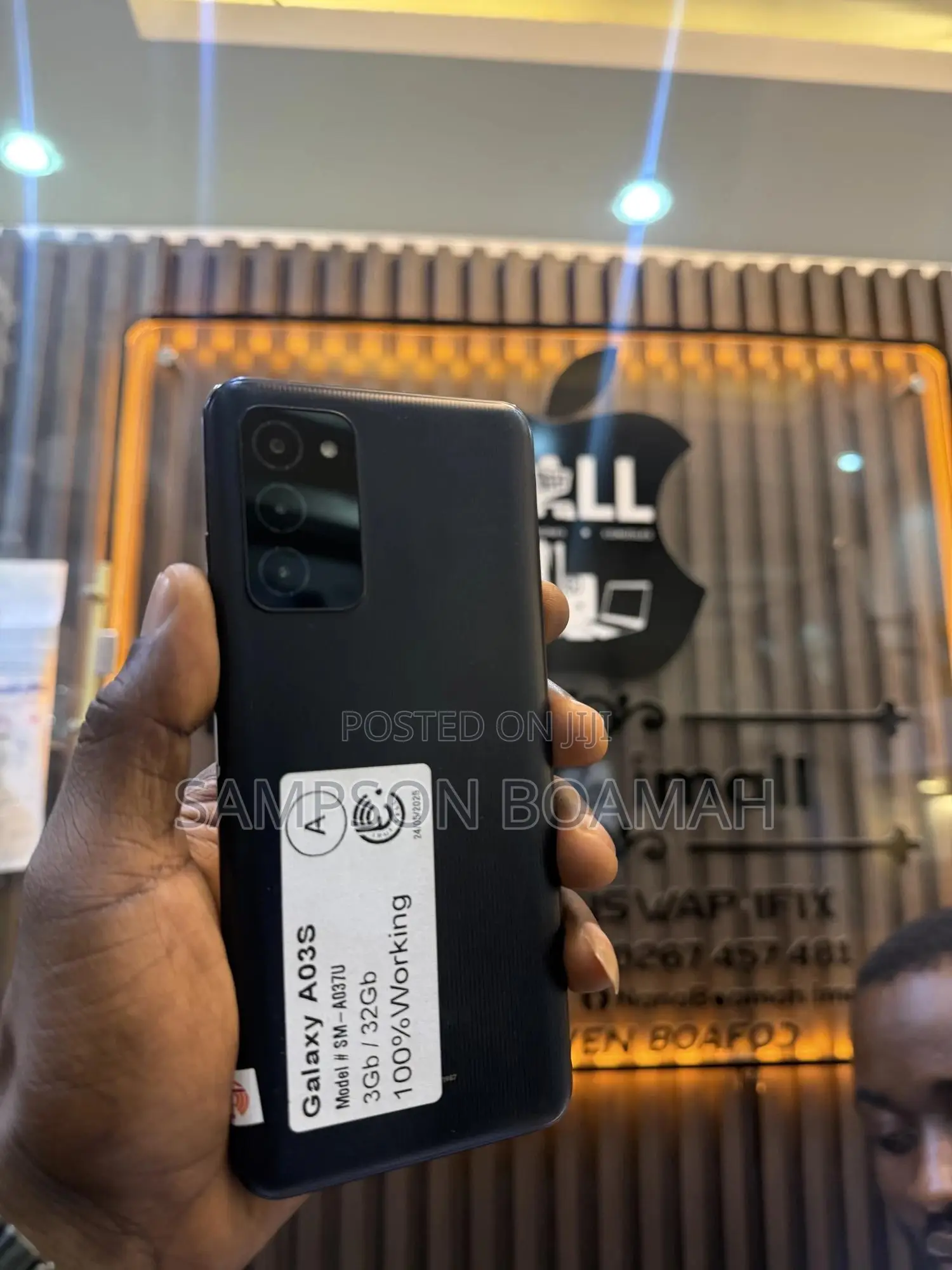 New Samsung Galaxy A03s 32 GB Black
