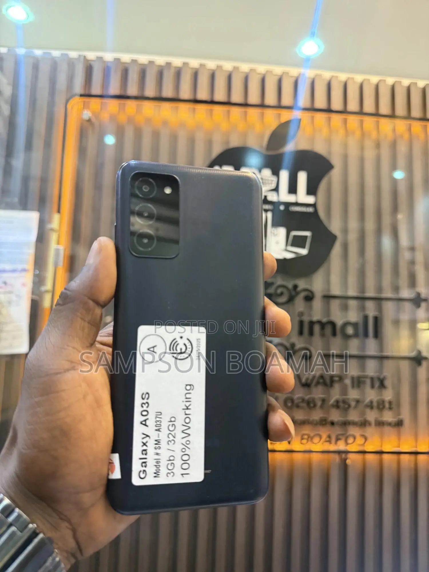 New Samsung Galaxy A03s 32 GB Black