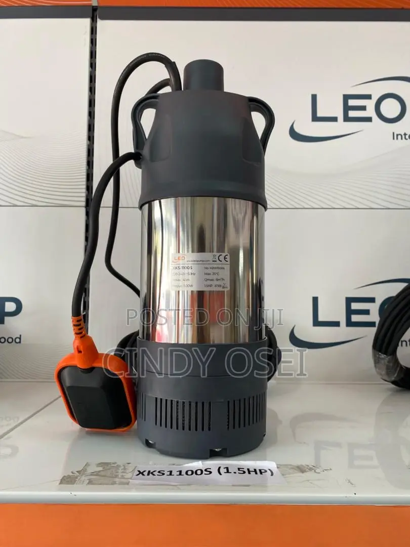 Leo Xks1100s 1.5hp Submersible Water Pump