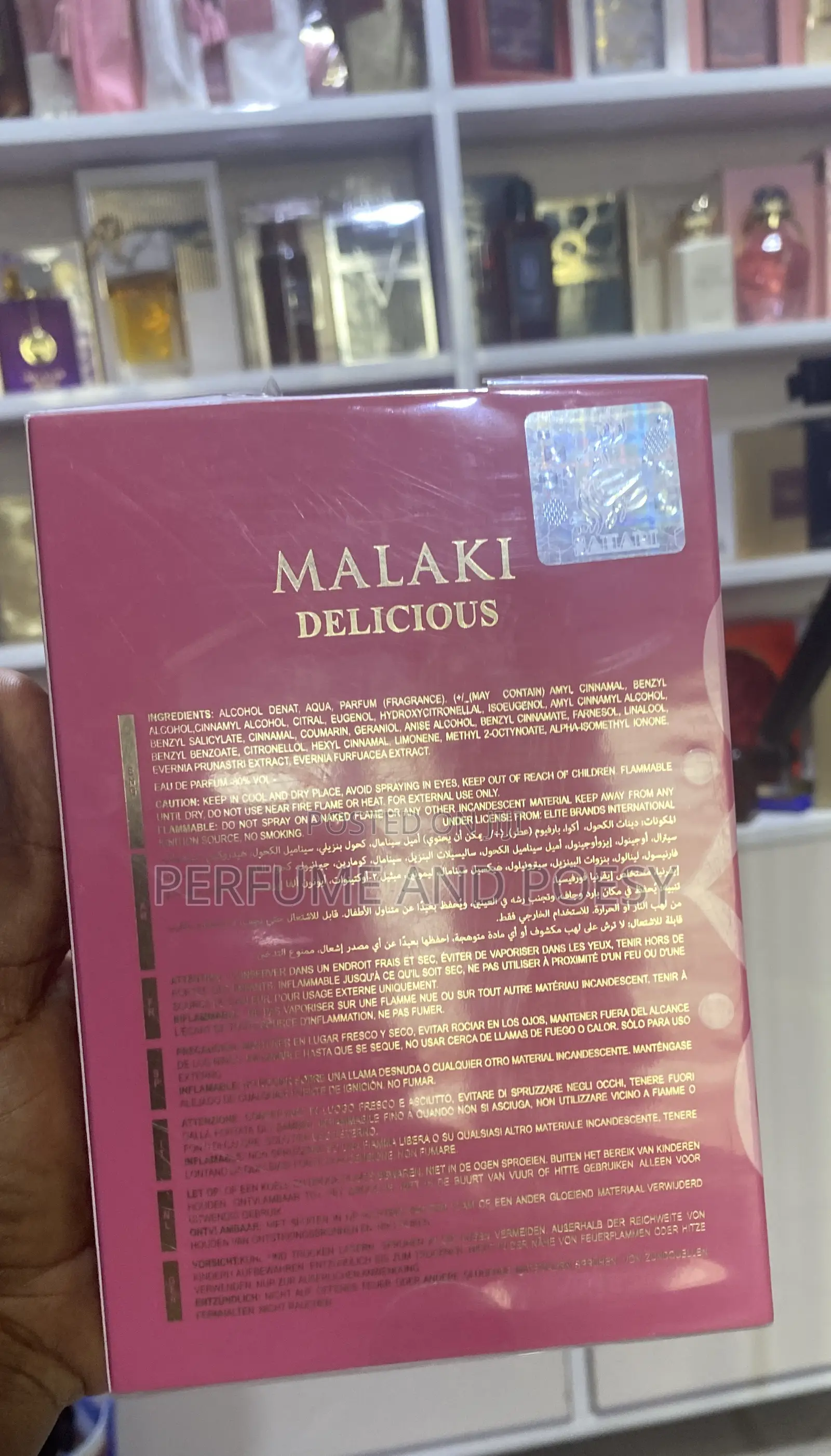 Malaki Delicious Sahari Perfume